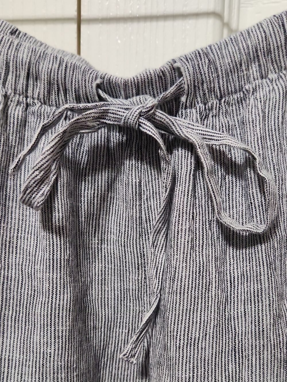 NWT Eileen Fisher Organic Linen Tapered Ankle Pant. Size PL - Picture 6 of 10
